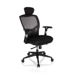 VENUS BASE - High End Bürostuhl Grau/Schwarz