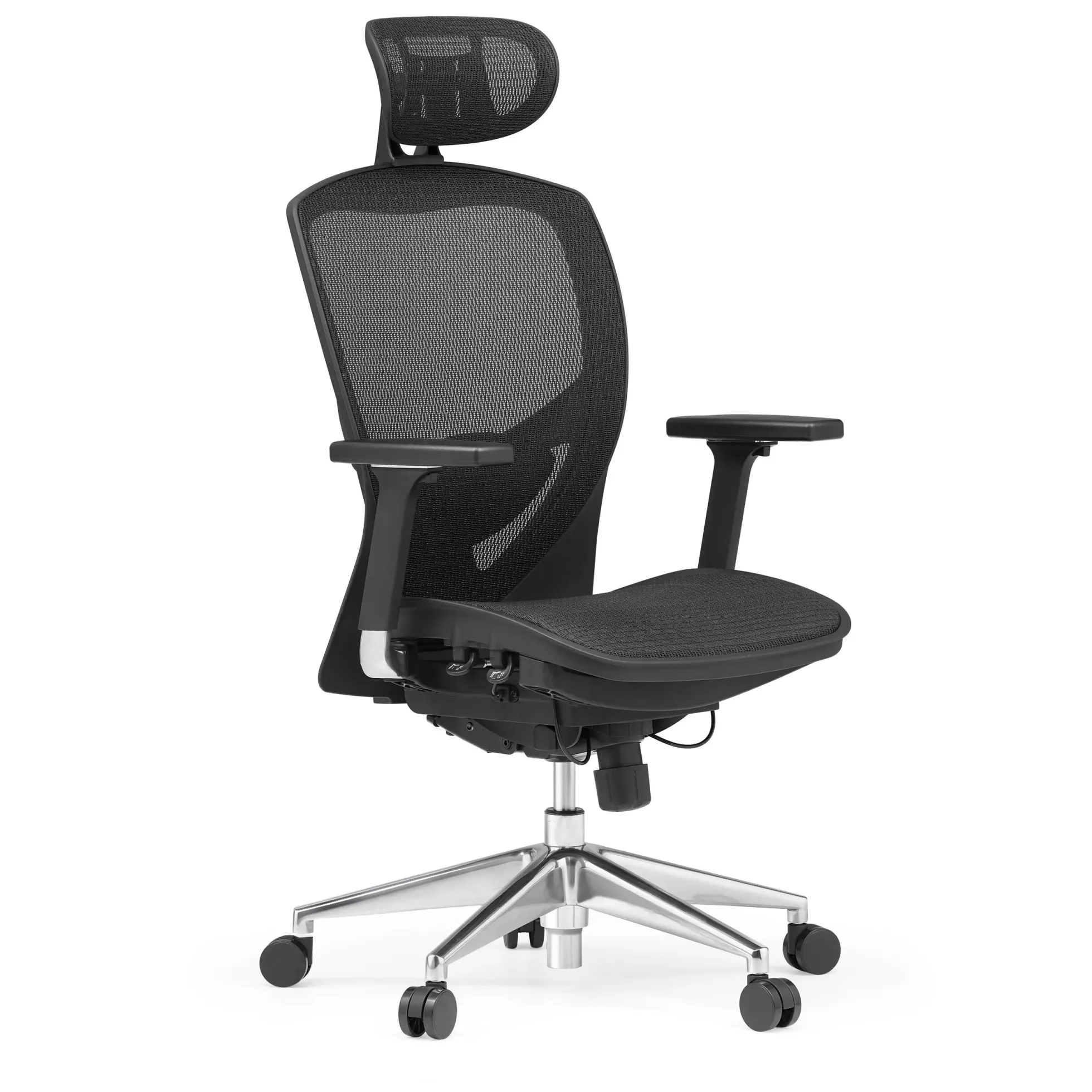 VENUS ONE - High End Bürostuhl Schwarz