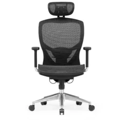 VENUS ONE - High End Bürostuhl Schwarz