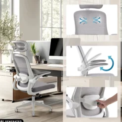 Vertuflex - Home Office Bürostuhl Grau