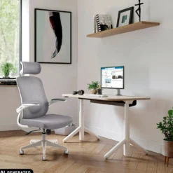 Vertuflex - Home Office Bürostuhl Grau