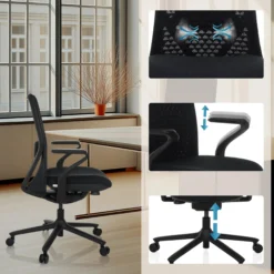 VERVIO | iF DESIGN AWARD - High End Bürostuhl Schwarz