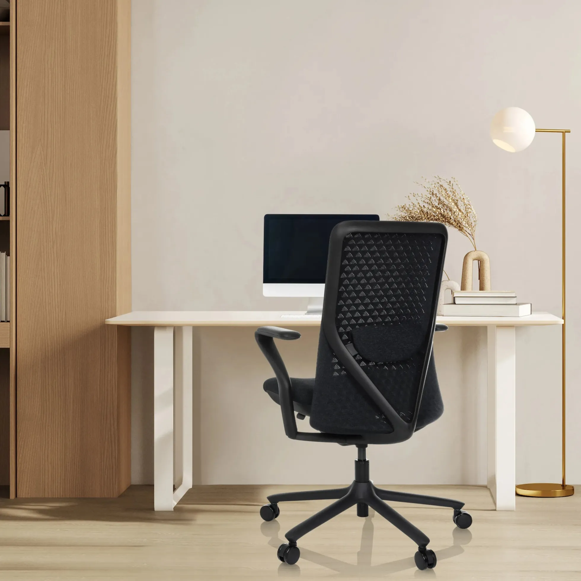 VERVIO | iF DESIGN AWARD - High End Bürostuhl Schwarz
