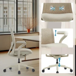 VERVIO | iF DESIGN AWARD - High End Bürostuhl Beige