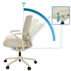 VERVIO | iF DESIGN AWARD - High End Bürostuhl Beige
