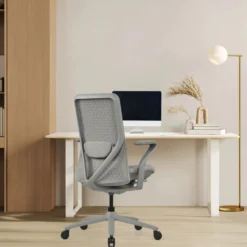 VERVIO | iF DESIGN AWARD - High End Bürostuhl Grau