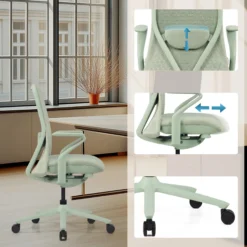 VERVIO | iF DESIGN AWARD - High End Bürostuhl Salbei