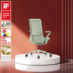 VERVIO | iF DESIGN AWARD - High End Bürostuhl Salbei