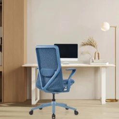 VERVIO | iF DESIGN AWARD - High End Bürostuhl Blau