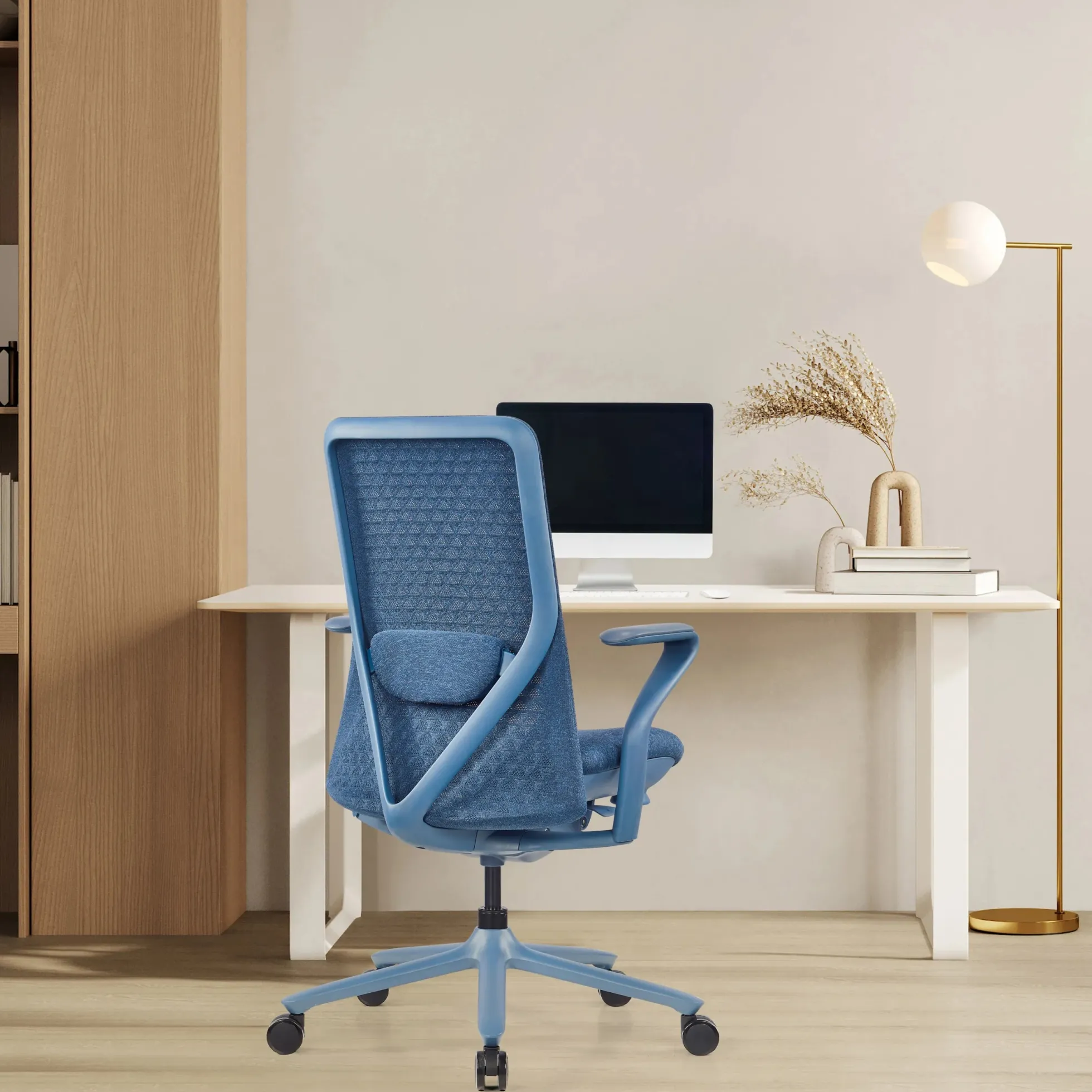 VERVIO | iF DESIGN AWARD - High End Bürostuhl Blau