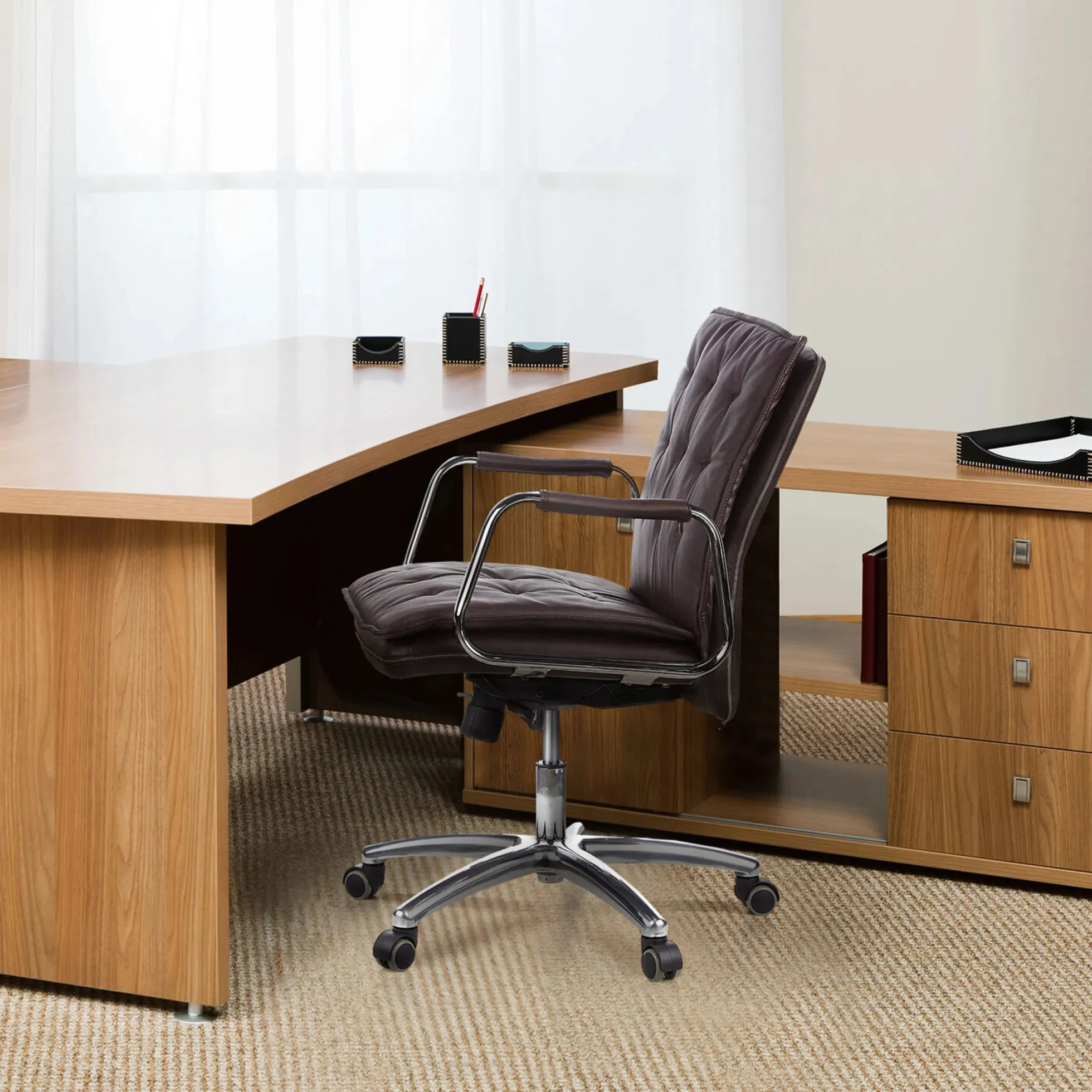 VILLA 10 - Profi Chefsessel Braun