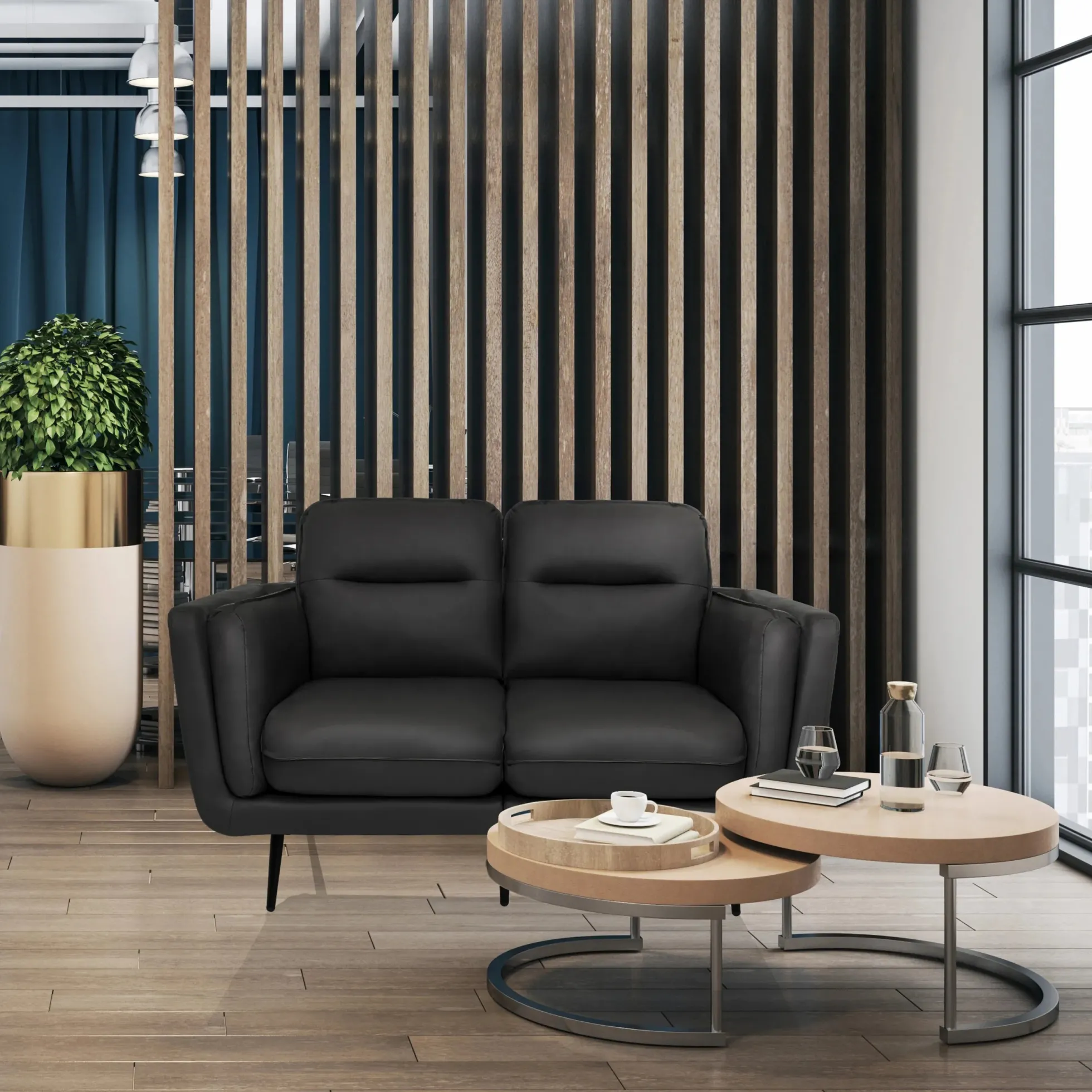 VINTALUX - Lounge Sofa Grau