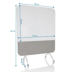 VISION BOARD - Whiteboard Grau