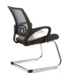 VISTO NET V - Freischwinger Schwarz/Grau