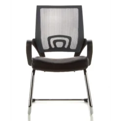 VISTO NET V - Freischwinger Schwarz/Grau