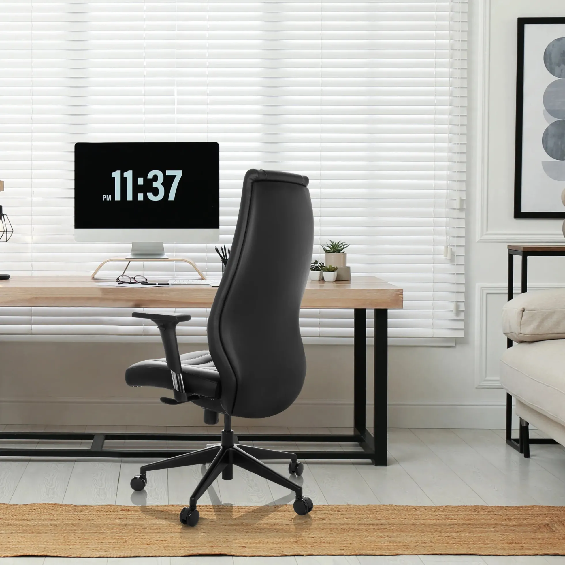 VITORO B - Profi Chefsessel Schwarz