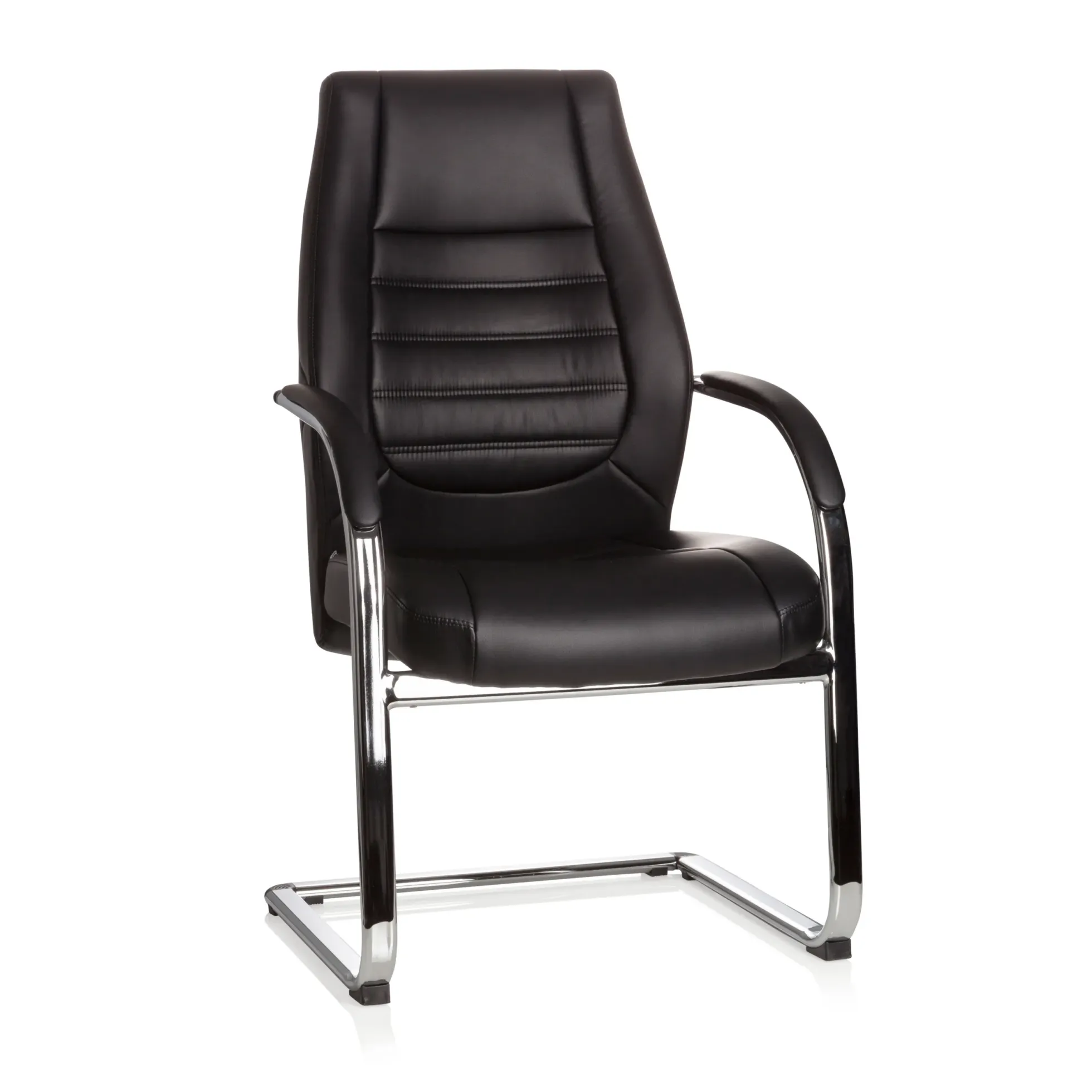 VITORO V - Freischwinger Schwarz