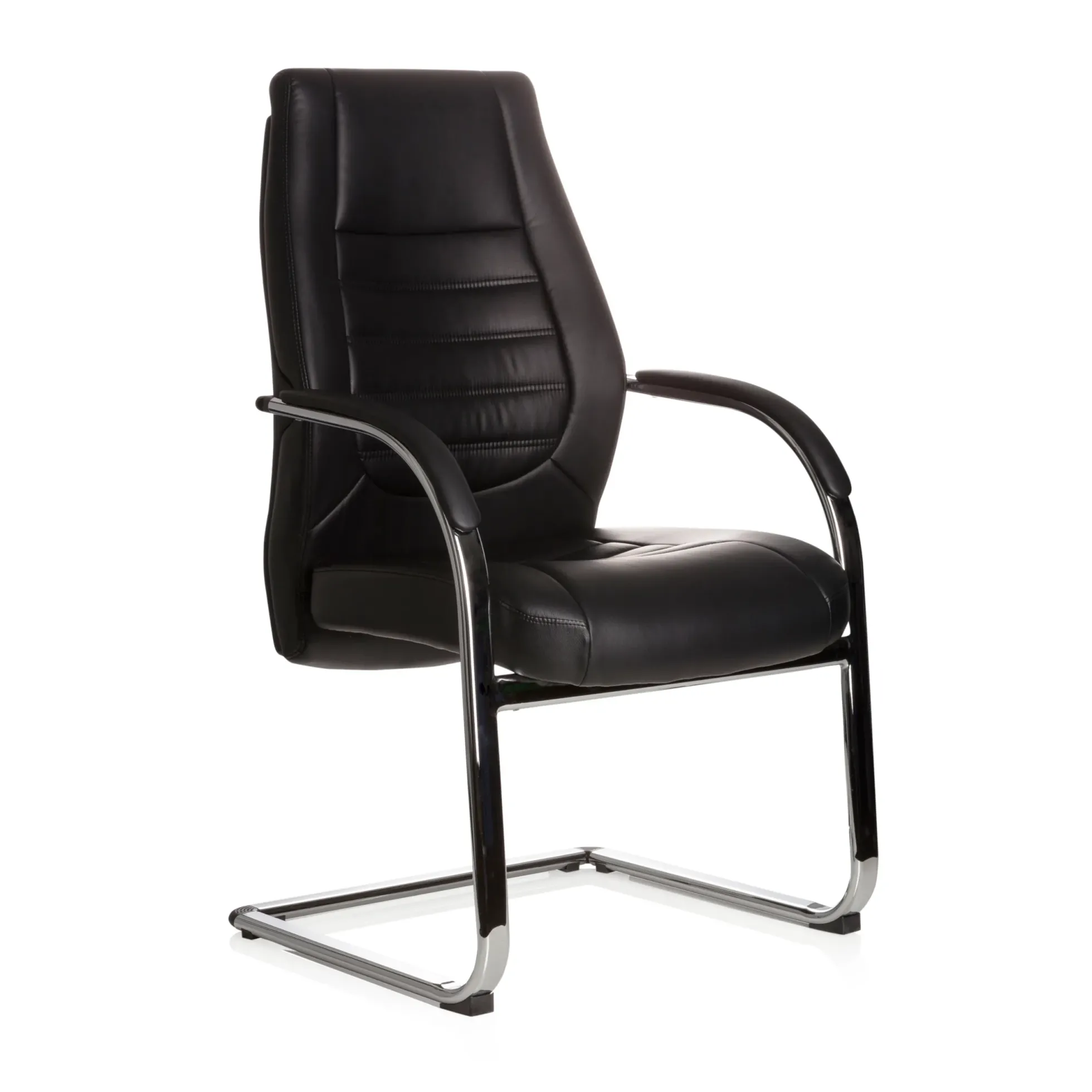 VITORO V - Freischwinger Schwarz
