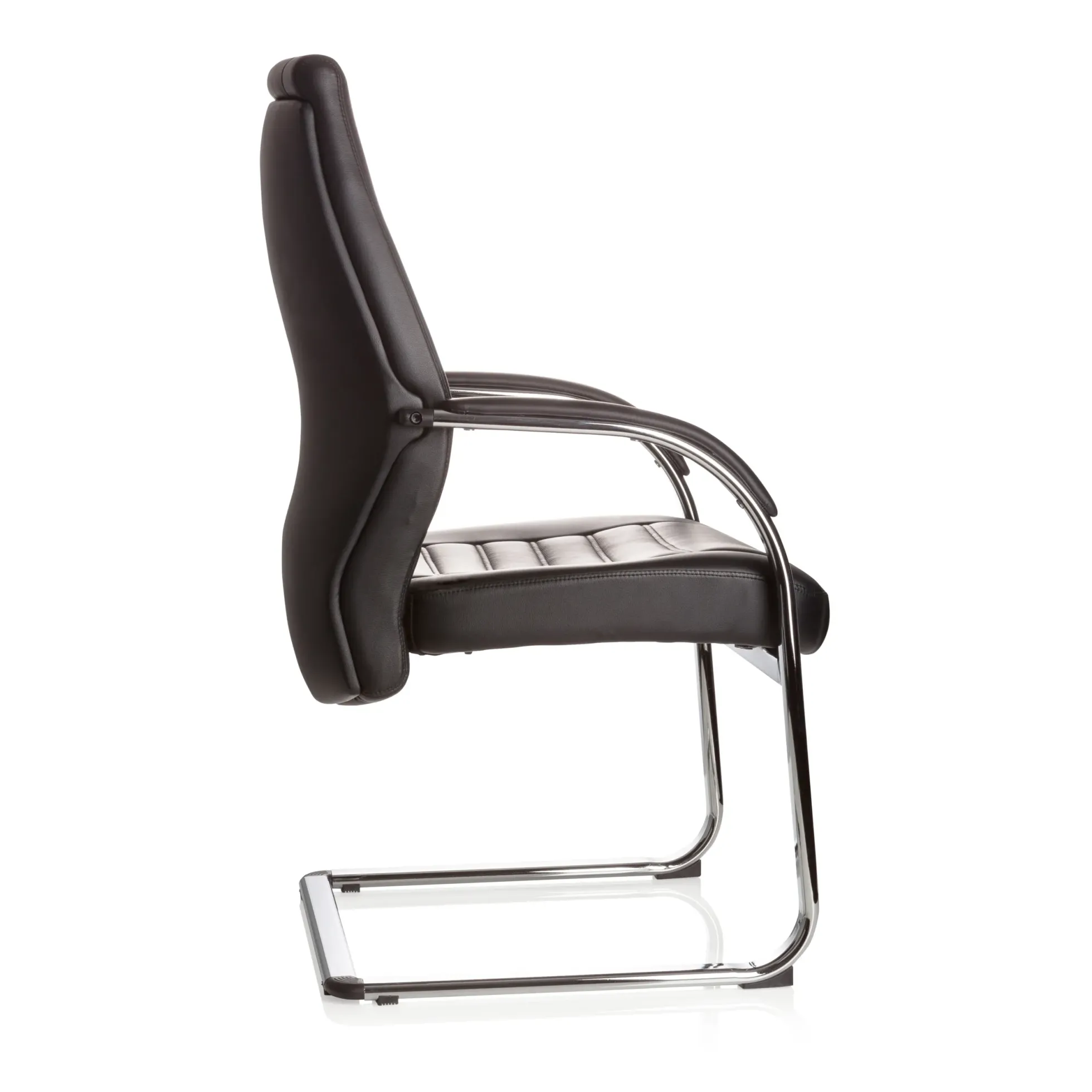 VITORO V - Freischwinger Schwarz