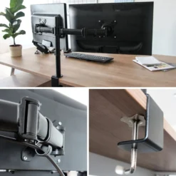 VM-MF2 - Monitorhalterung Schwarz