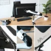 VM-MG1 - Monitorhalterung Weiß/Schwarz