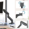 VM-MG1S | bis 42 Zoll | bis 20 kg - Monitorhalterung Schwarz