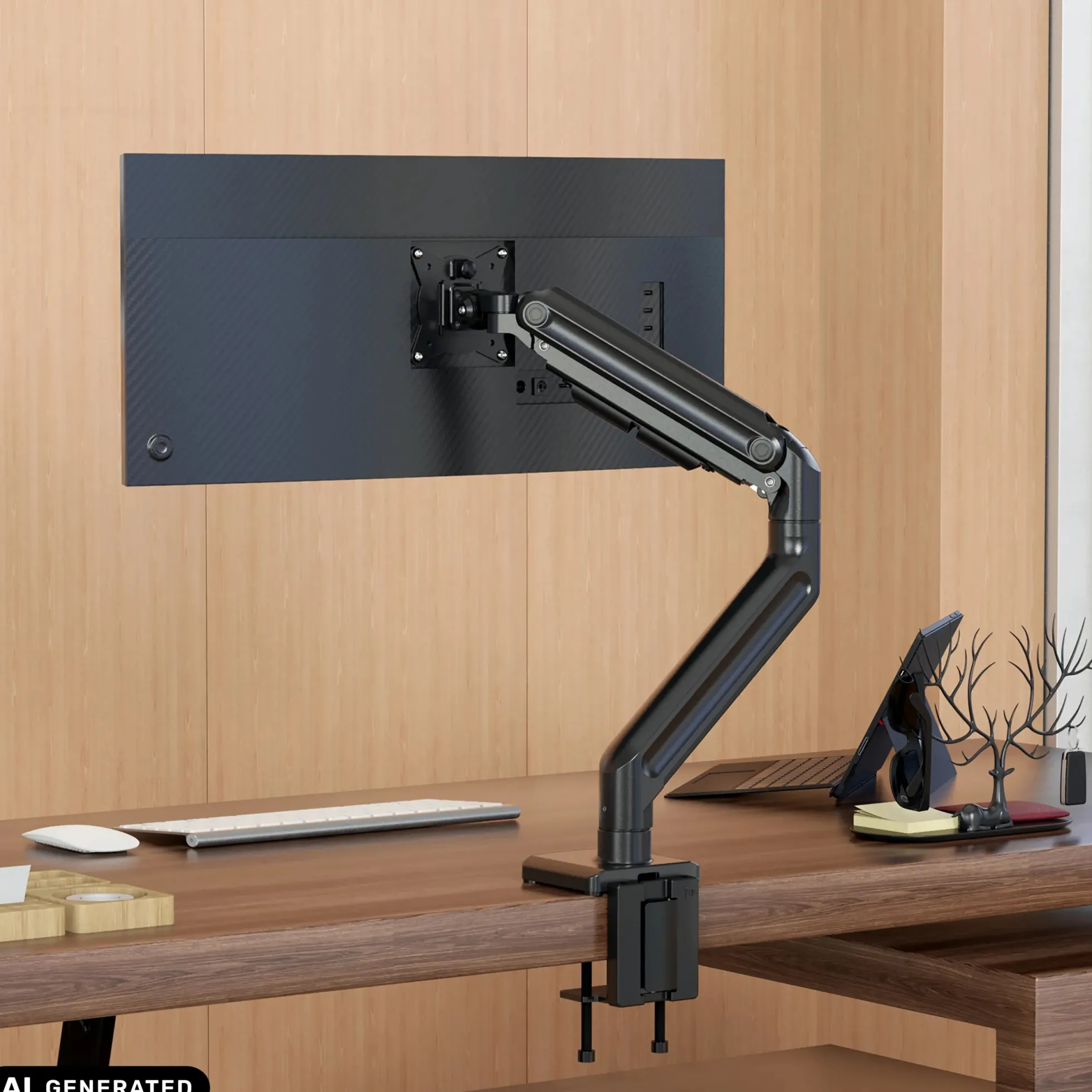 VM-MG1S | bis 42 Zoll | bis 20 kg - Monitorhalterung Schwarz