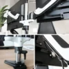VM-MG2S - Monitorhalterung Weiß/Schwarz