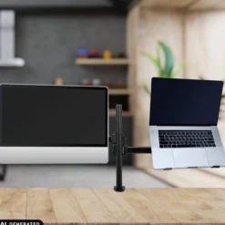 VM-MH2 - Monitorhalterung Schwarz