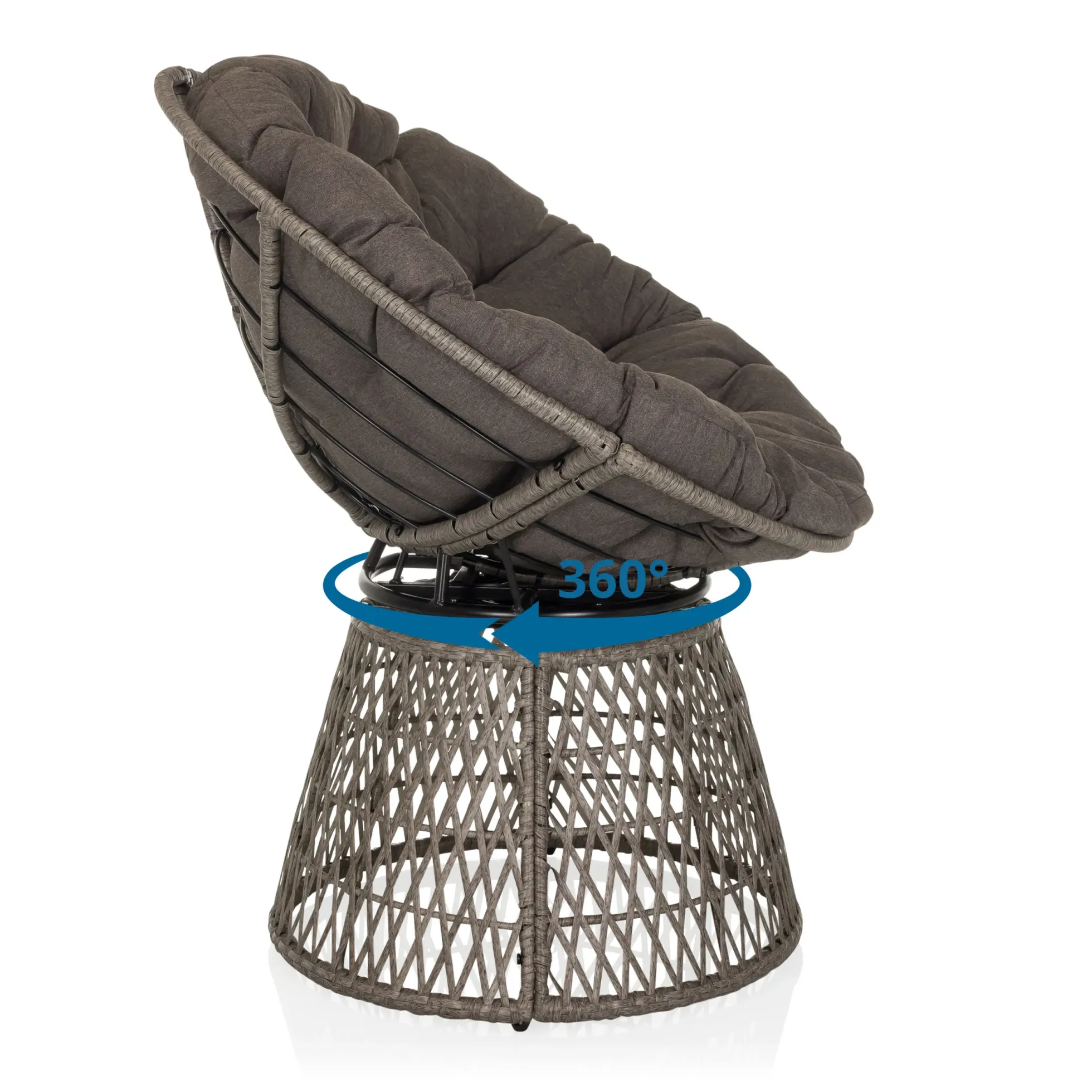 WEAVORA - Outdoor Stuhl Grau