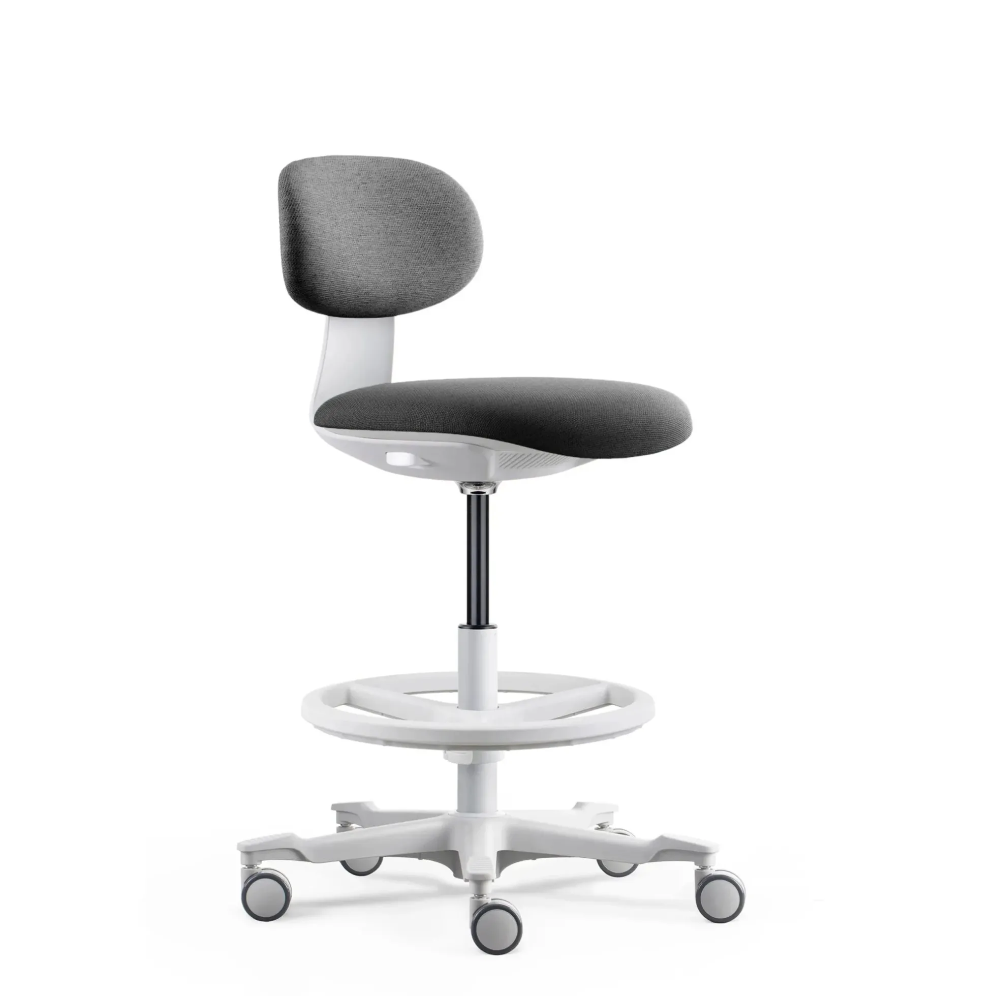 WORK MF2 W - Arbeitsstuhl Dunkelgrau