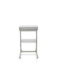 WORKSTATION | 60x50 - Stehschreibtisch Grau