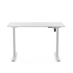 Worktime Kid | 120x60 - Elektrisch höhenverstellbarer Schreibtisch Weiß