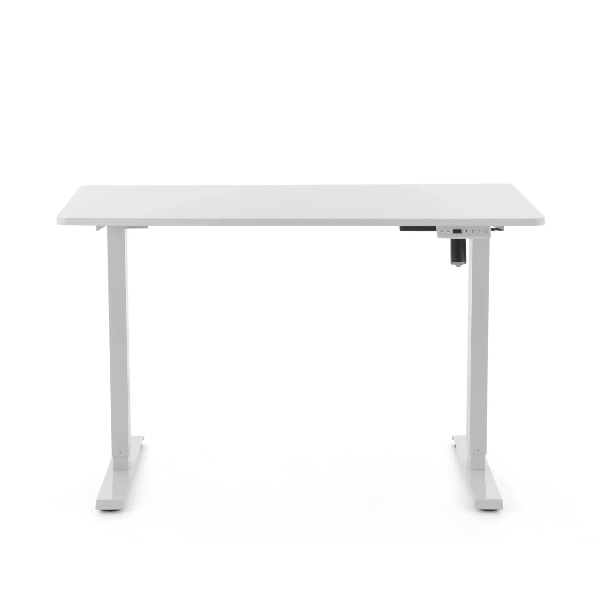 Worktime Kid | 120x60 - Elektrisch höhenverstellbarer Schreibtisch Weiß