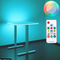 Worktime Kid | 120x60 - Elektrisch höhenverstellbarer Schreibtisch Weiß