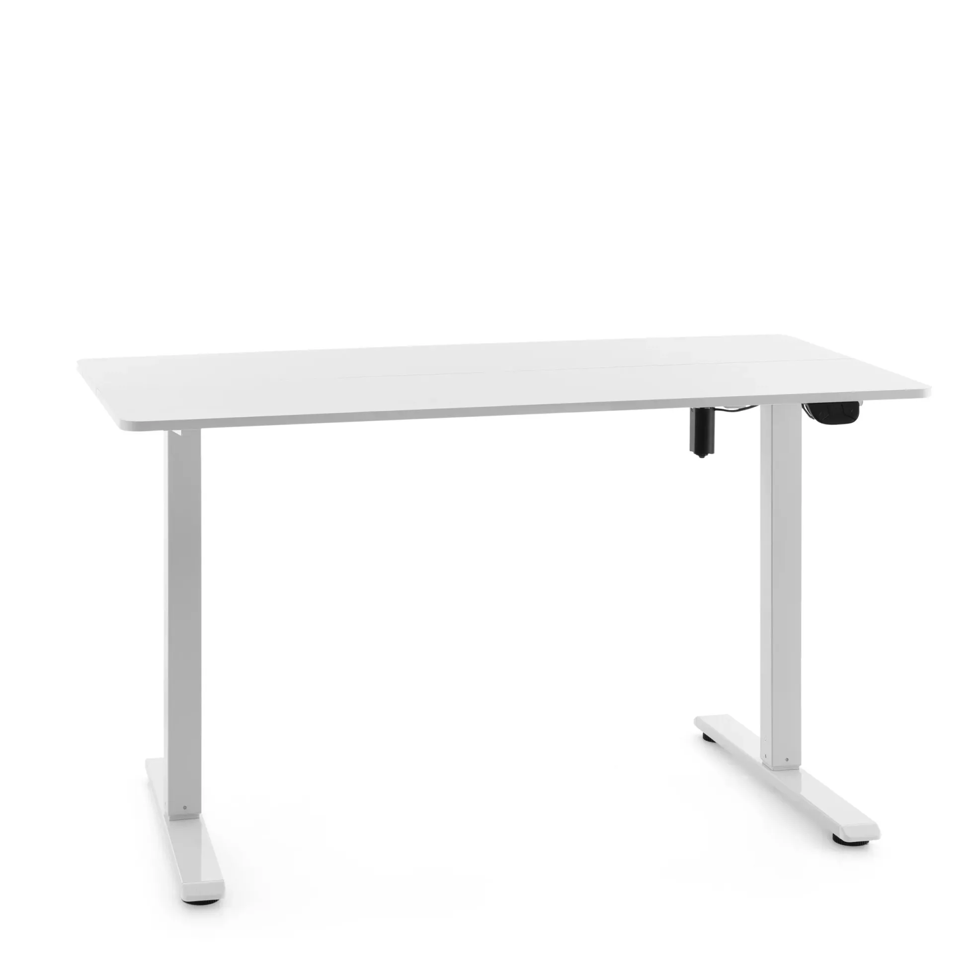Worktime | 120x60 - Elektrisch höhenverstellbarer Schreibtisch Weiß