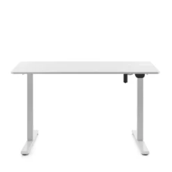 Worktime | 120x60 - Elektrisch höhenverstellbarer Schreibtisch Weiß