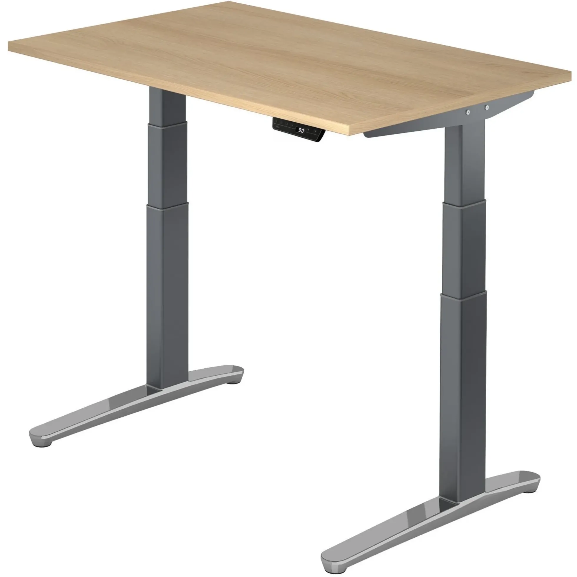 XBHM 12 GC 120 x 80 elektrisch höhenverstellbar Eiche