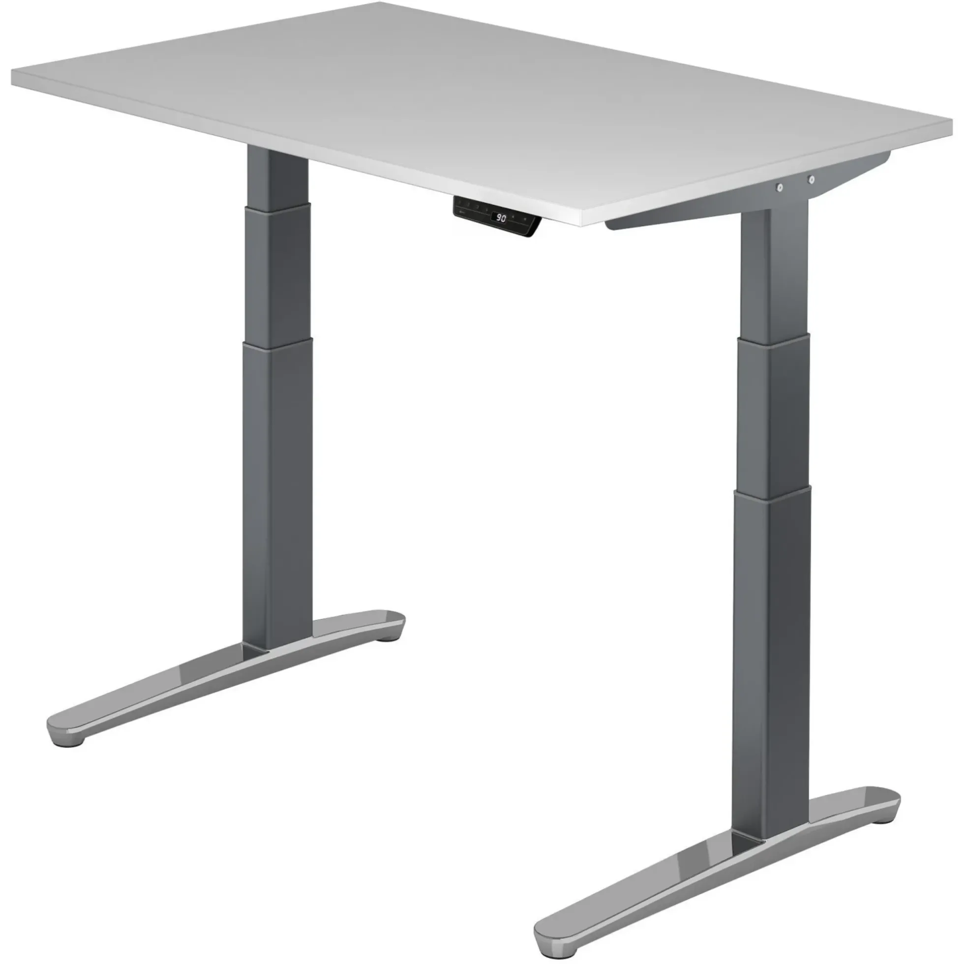 XBHM 12 GC 120 x 80 elektrisch höhenverstellbar Grau