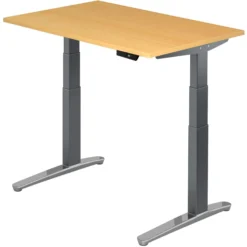 XBHM 12 GC 120 x 80 elektrisch höhenverstellbar Buche