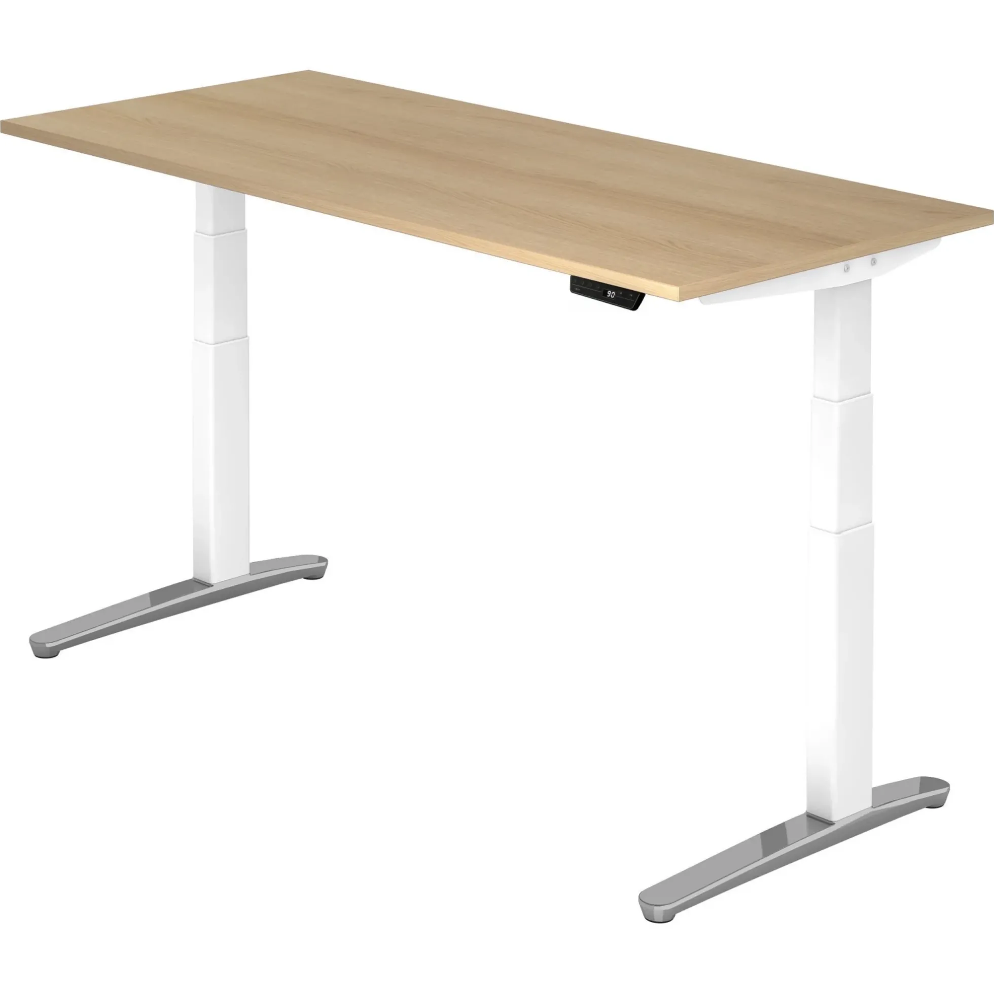XBHM 19 WC | Schreibtisch 180 x 80 elektrisch höhenverstellbar Eiche