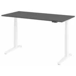 XBHM 16 WW | Schreibtisch 160 x 80 elektrisch höhenverstellbar Graphit