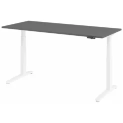 XBHM 19 WW | Schreibtisch 180 x 80 elektrisch höhenverstellbar Graphit