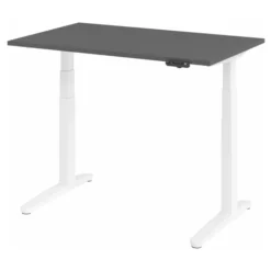 XBHM 12 WW | Schreibtisch 120 x 80 elektrisch höhenverstellbar Graphit