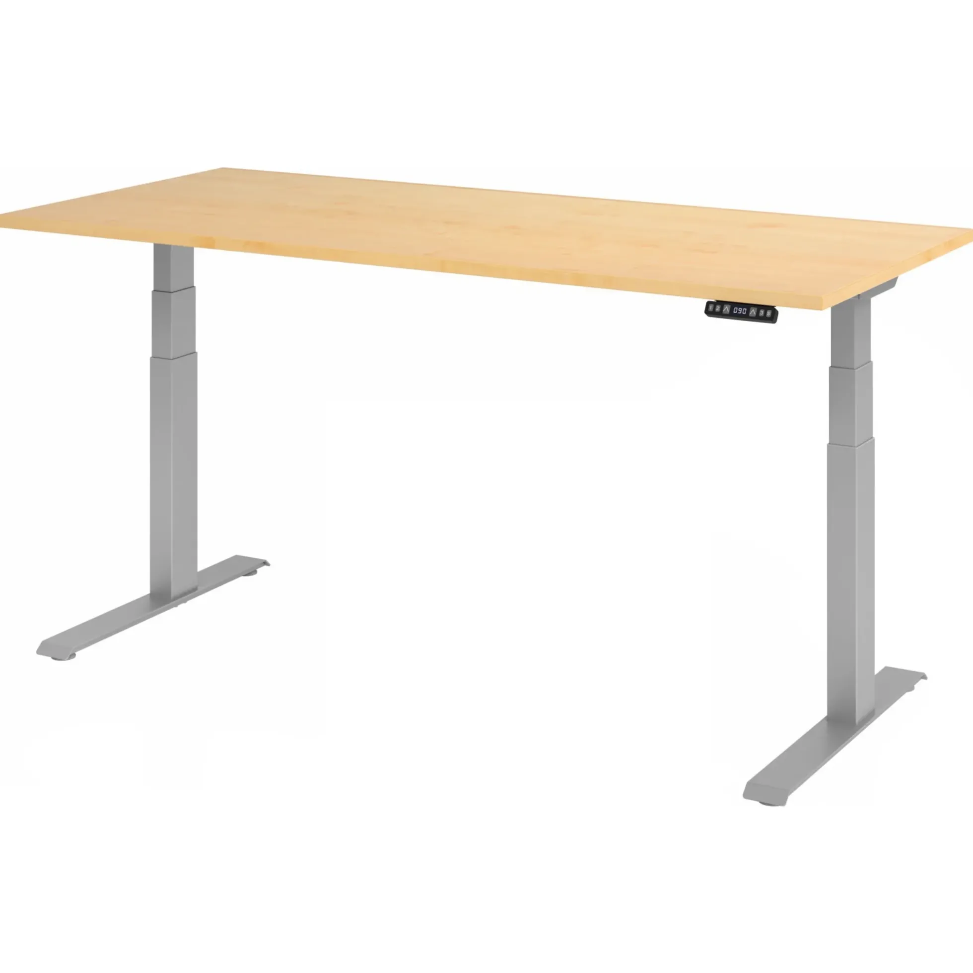 XDKB 19 S | Schreibtisch 180 x 80 elektrisch höhenverstellbar Ahorn