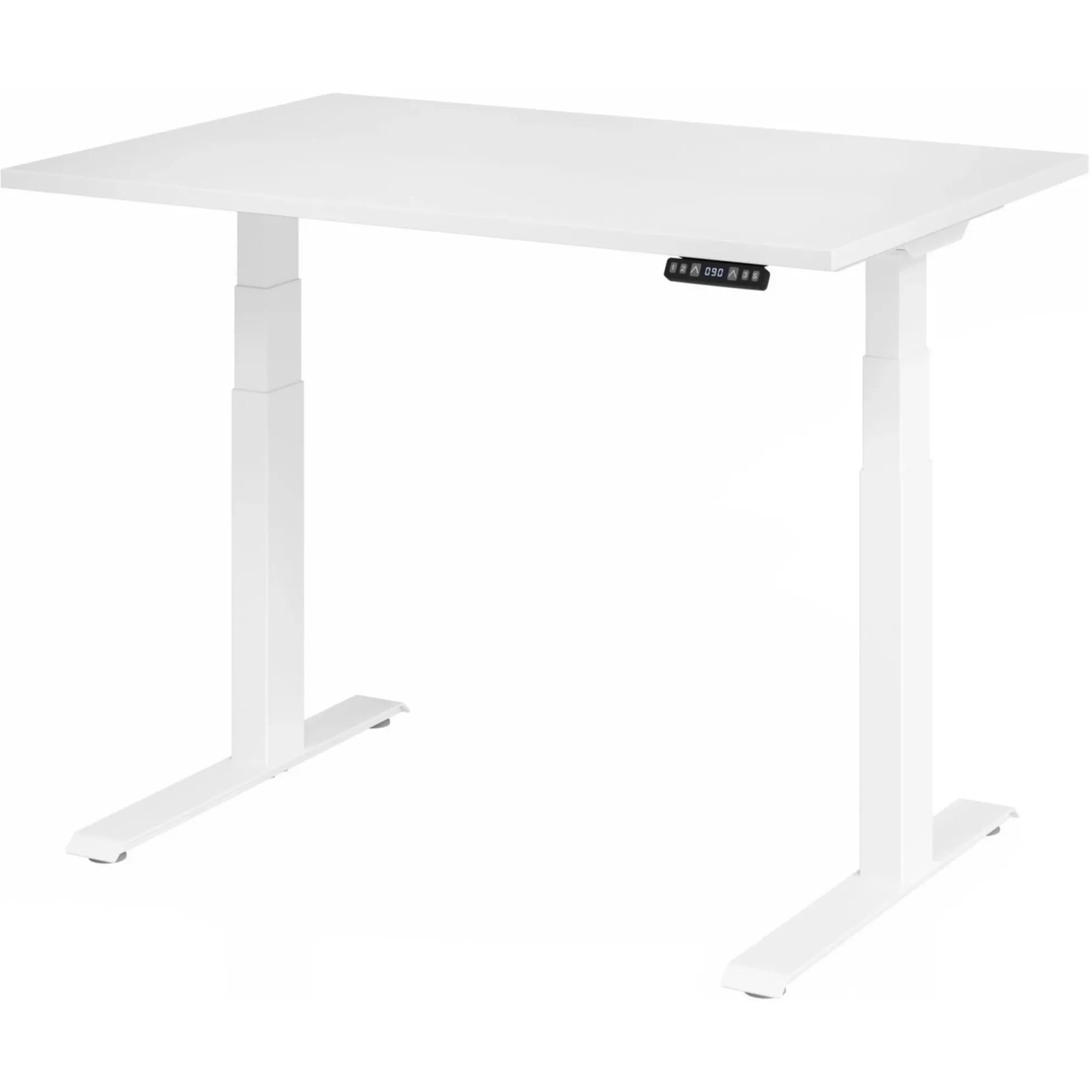 XDKB 12 W | Schreibtisch 120 x 80 elektrisch höhenverstellbar Weiß