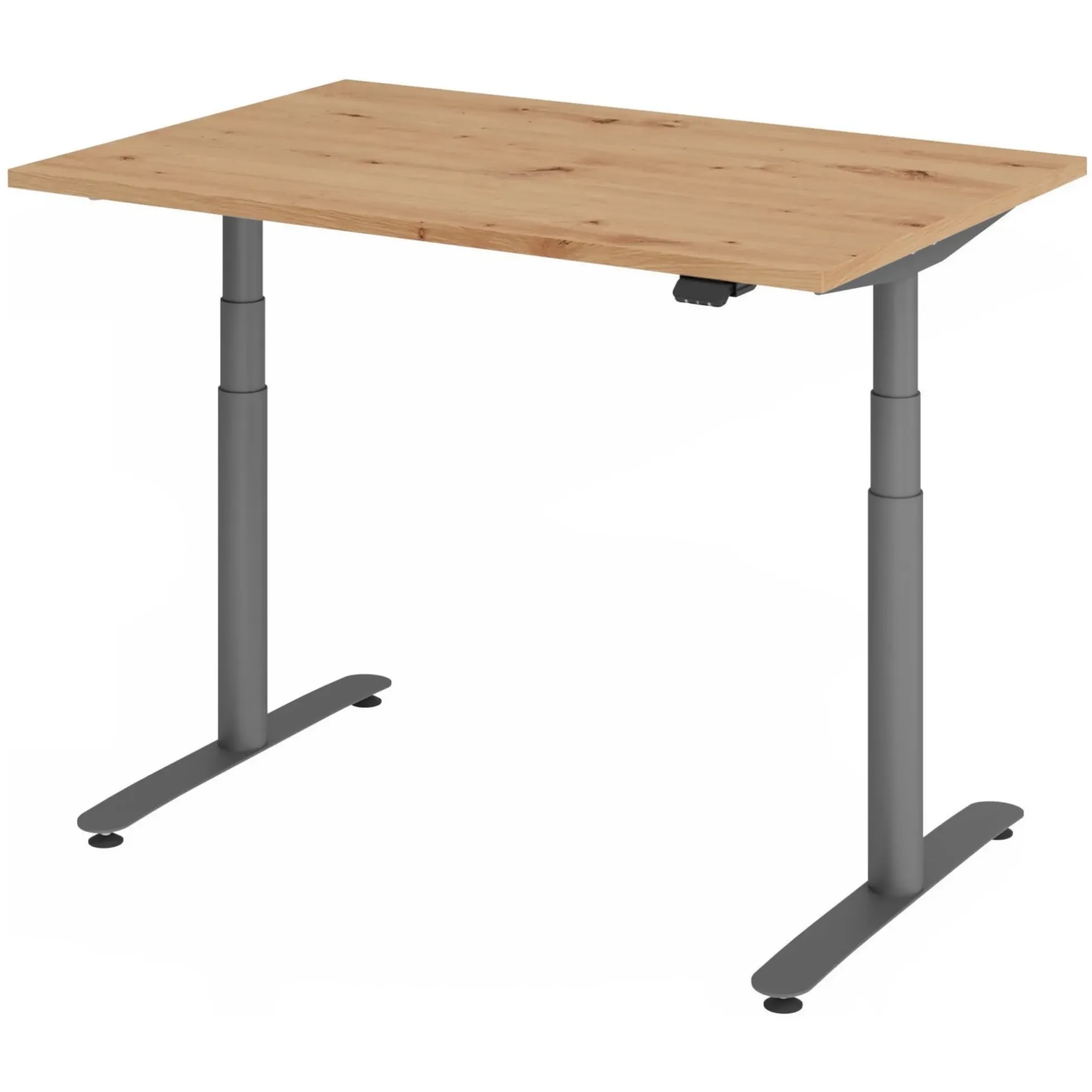 XDLR 12 G | Schreibtisch 120 x 80 elektrisch höhenverstellbar Asteiche