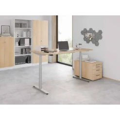 XDLR 12 S | Schreibtisch 120 x 80 elektrisch höhenverstellbar Eiche