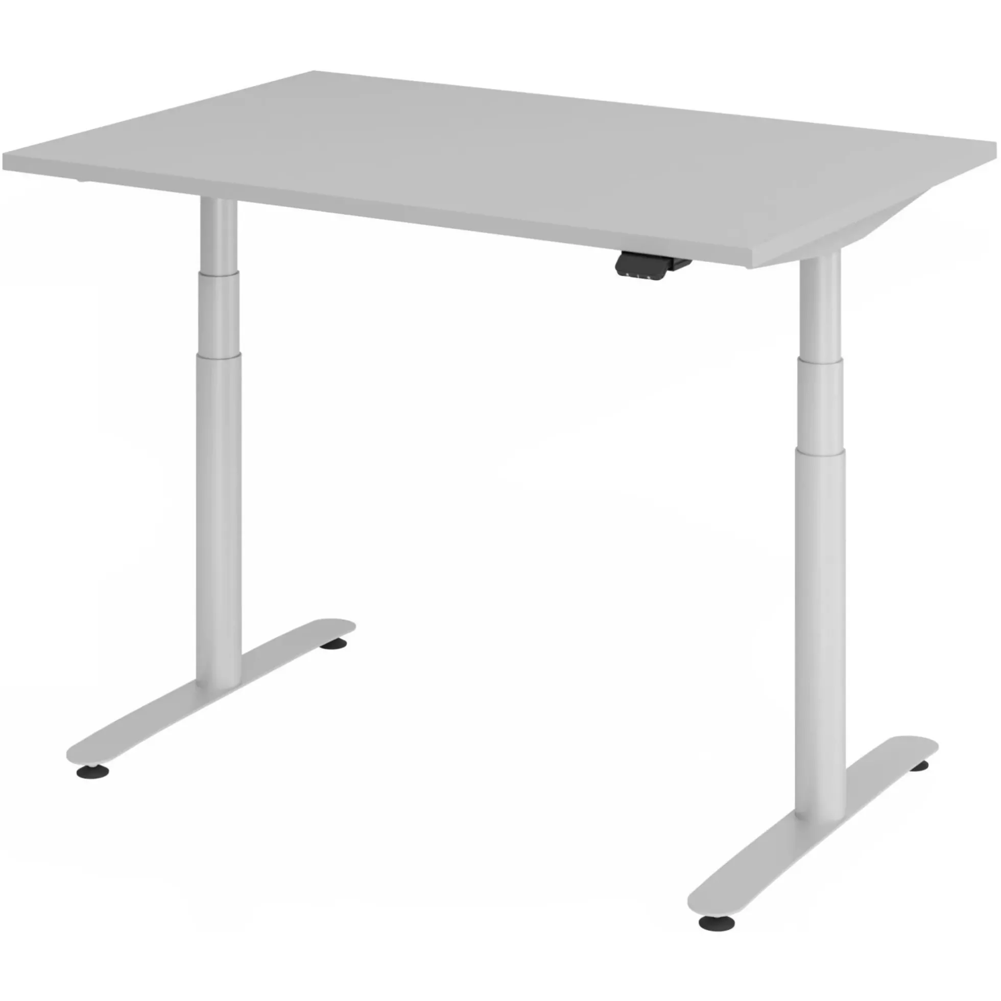 XDLR 12 S | Schreibtisch 120 x 80 elektrisch höhenverstellbar Grau