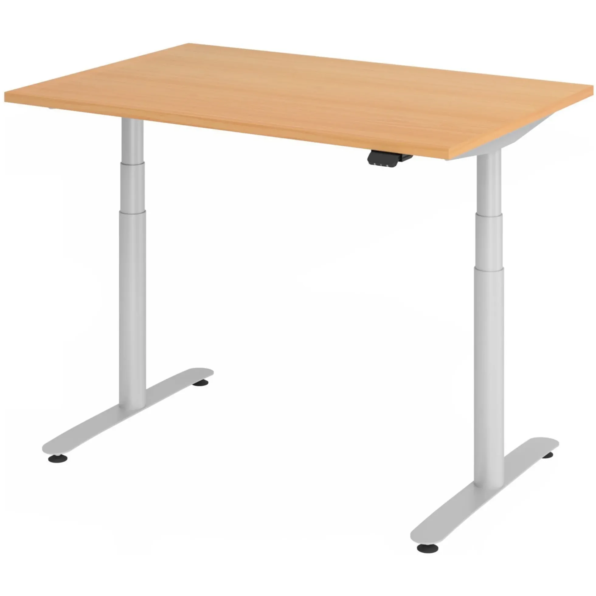 XDLR 12 S | Schreibtisch 120 x 80 elektrisch höhenverstellbar Buche